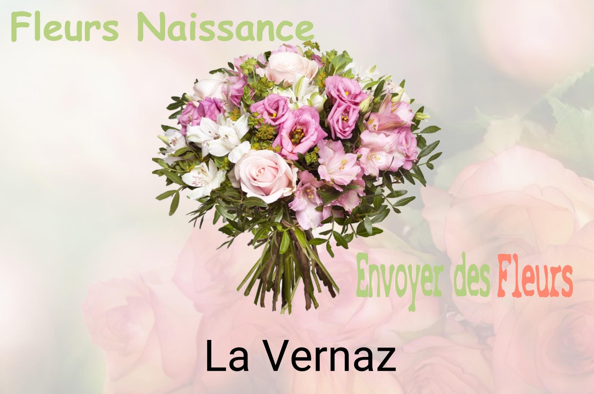 Bouquet de fleurs de naissance livré à La Vernaz